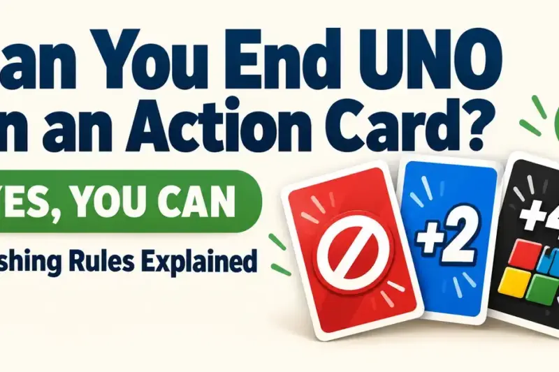 Can You End UNO on an Action Card? Finishing Rules Explained