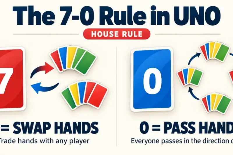 The 7-0 Rule in UNO: How Seven-Zero Swap Hands Works