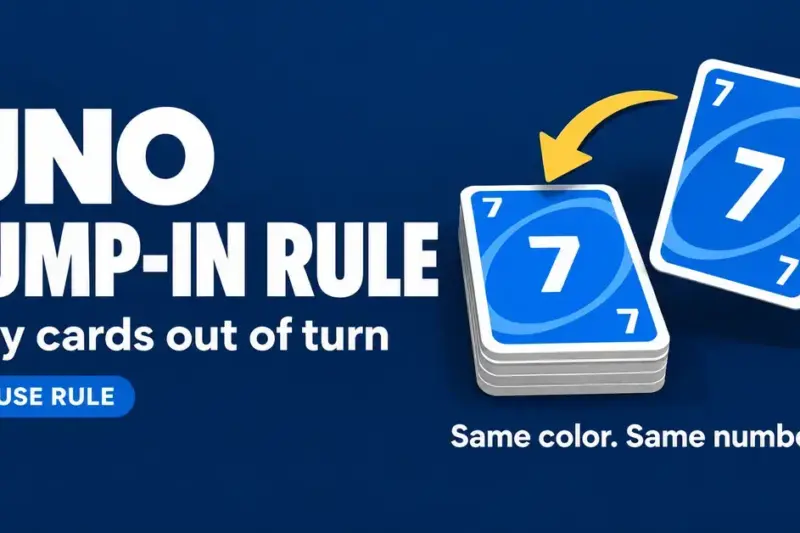 UNO Jump-In Rule: How to Play Cards Out of Turn
