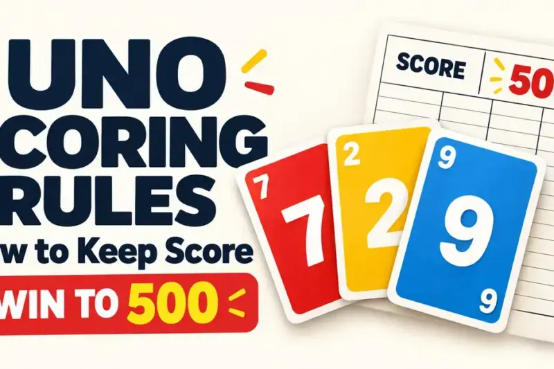 UNO Scoring Rules: How to Keep Score and Win to 500
